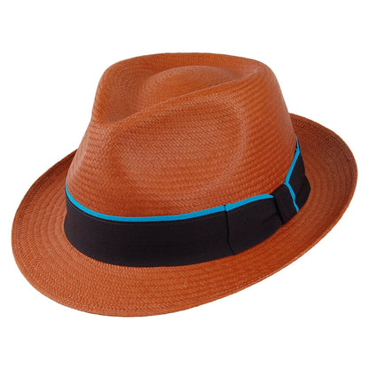 Chapeau Trilby Panama ambre FAILSWORTH