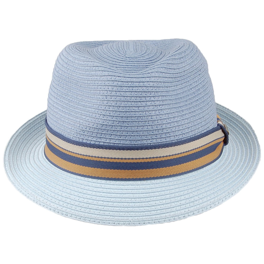 Chapeau Trilby Adams bleu clair STETSON