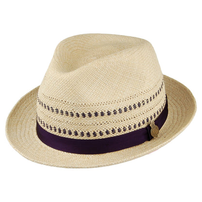 Chapeau Trilby Panama Porto naturel CHRISTYS