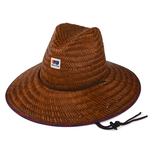 Chapeau Lifeguard en Paille Alton cuivre BRIXTON