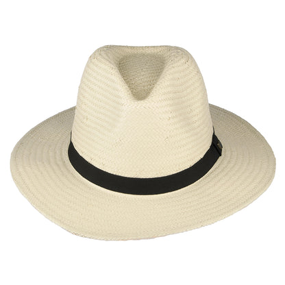 Chapeau Fedora en Paille Toyo naturel BRIXTON