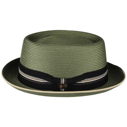 Chapeau Pork Pie Carver vert BAILEY