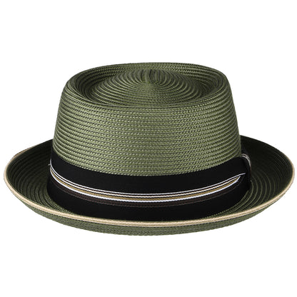 Chapeau Pork Pie Carver vert BAILEY