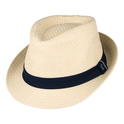Chapeau Trilby en Paille Toyo Halstow sable JOULES