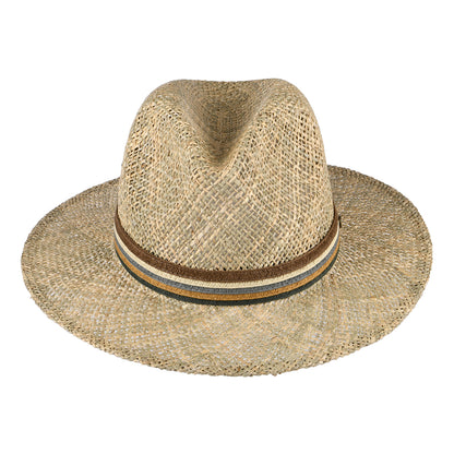 Chapeau Fedora en Jonc de Mer Havana naturel FAILSWORTH