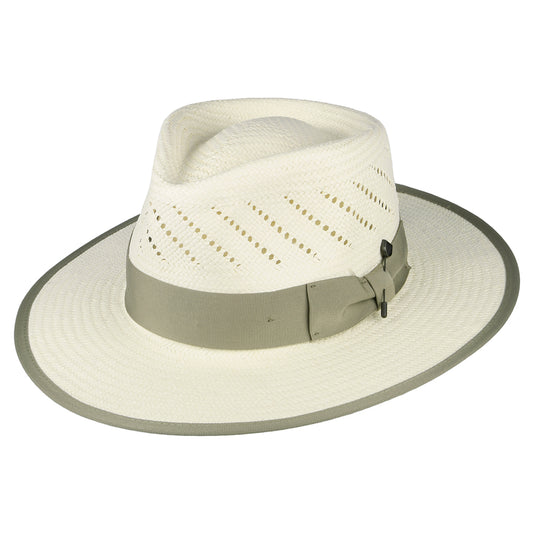 Chapeau Fedora en Paille Bandera Reserve naturel BRIXTON