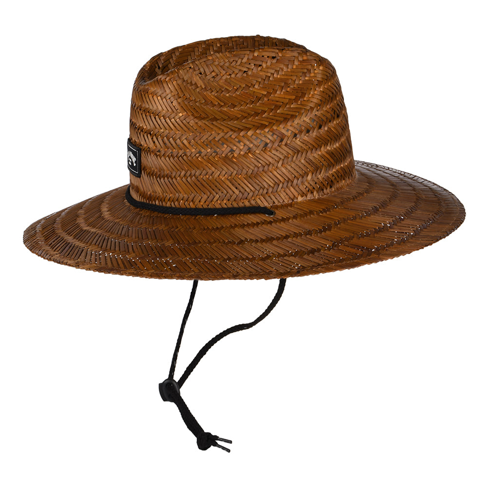 Chapeau Lifeguard Tides en Jonc de Mer marron BILLABONG