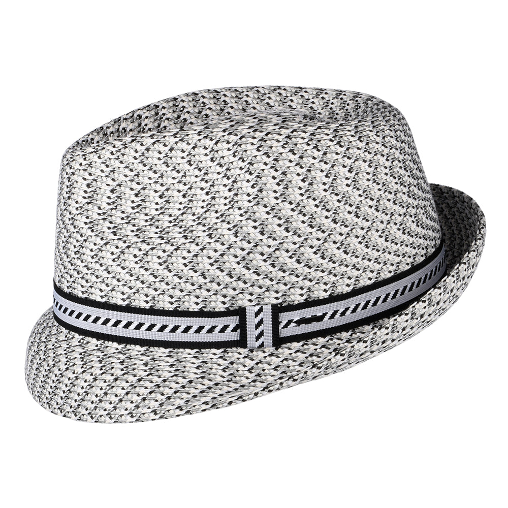 Chapeau Trilby Mannes mélange de gris BAILEY