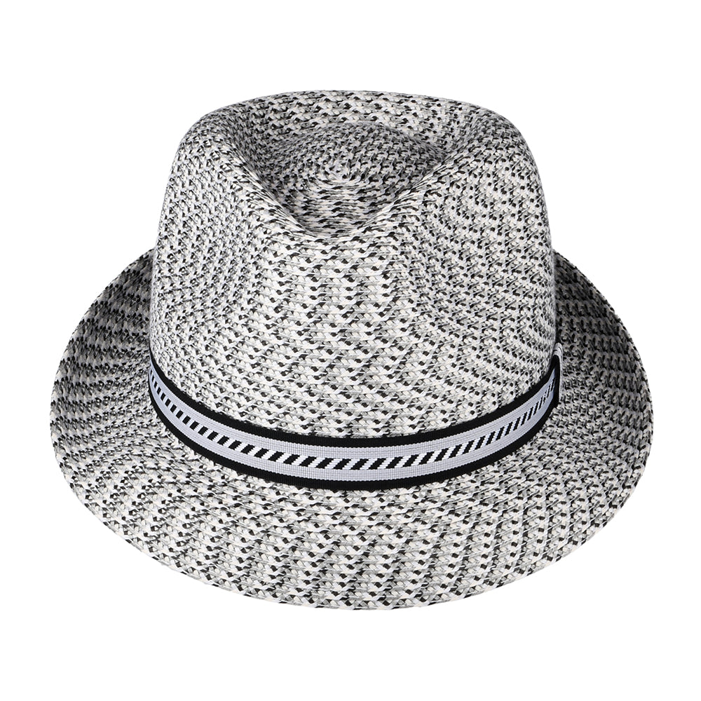 Chapeau Trilby Mannes mélange de gris BAILEY