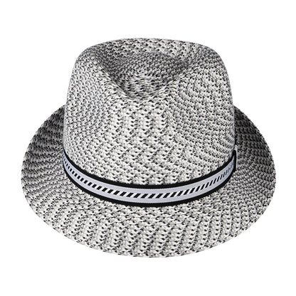 Chapeau Trilby Mannes mélange de gris BAILEY