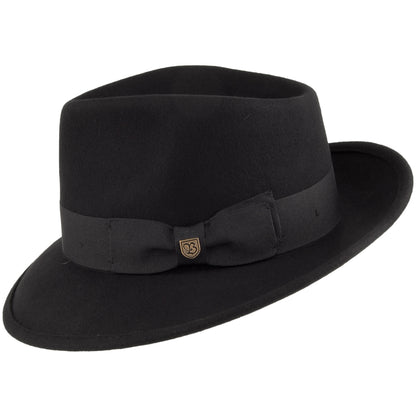 Chapeau Fedora Swindle noir BRIXTON