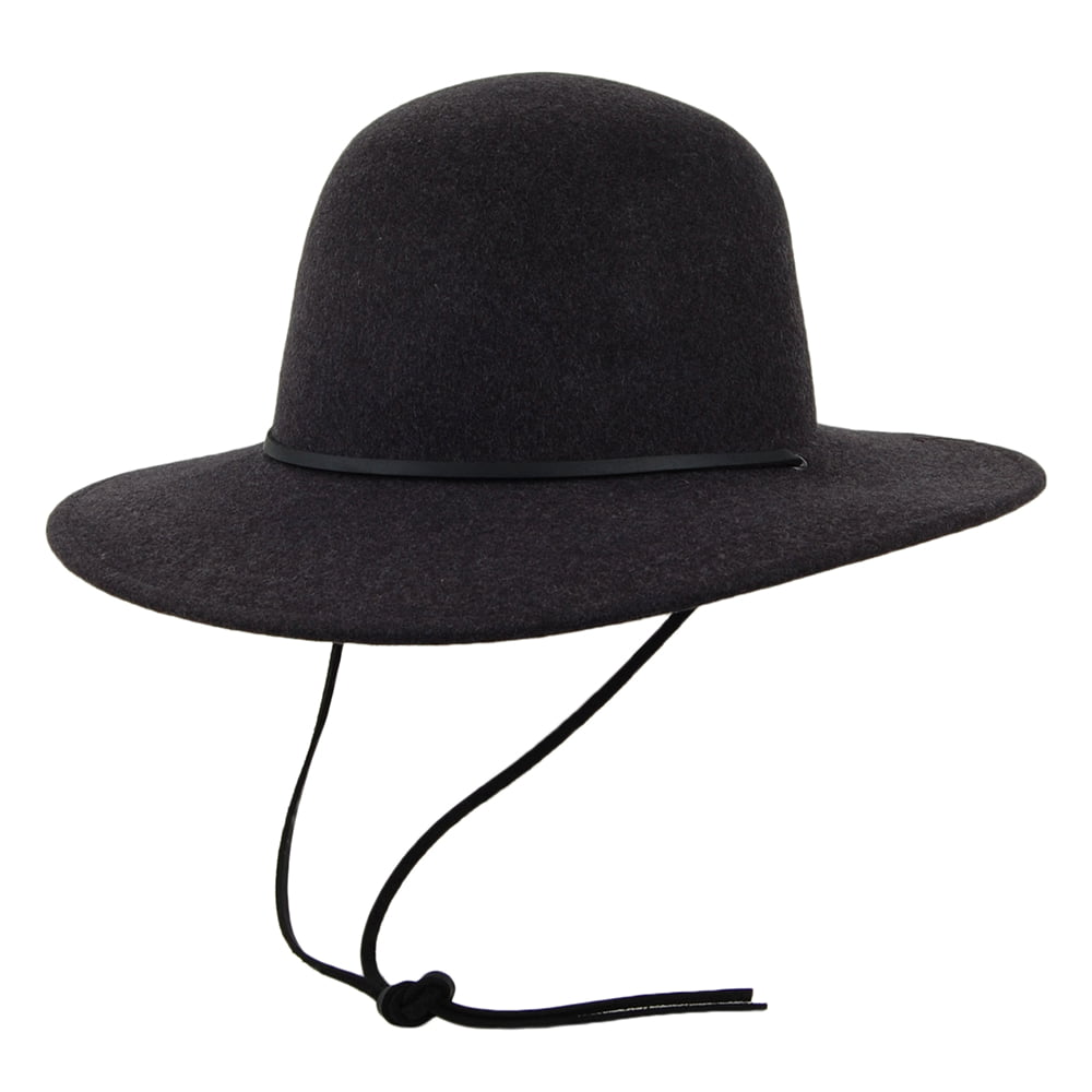 Chapeau Australien Tiller III mélange de noirs BRIXTON