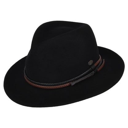 Chapeau Fedora Déformable Nelles noir BAILEY