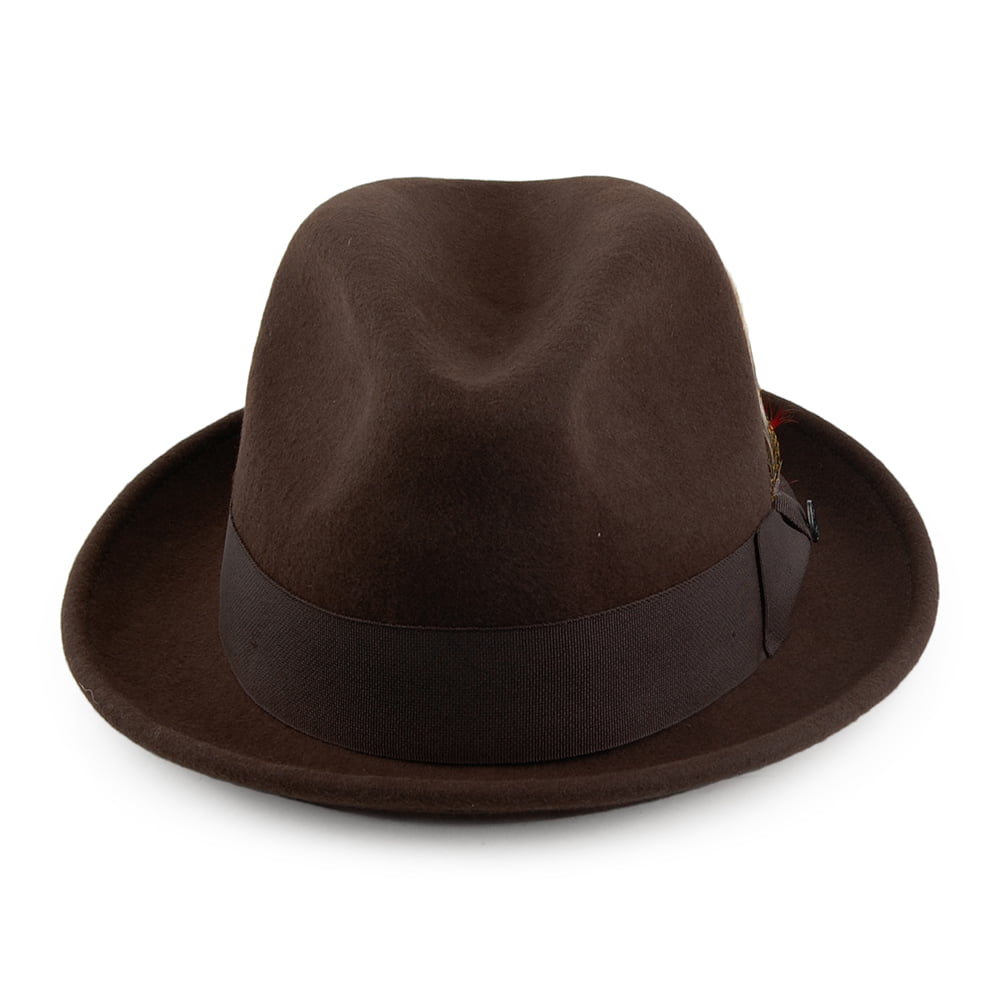 Chapeau Trilby Déformable Blues marron JAXON & JAMES
