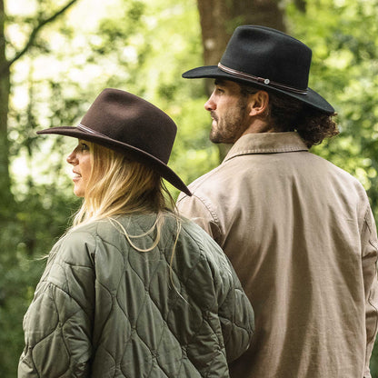 Chapeau de Cowboy Sedona marron JAXON & JAMES