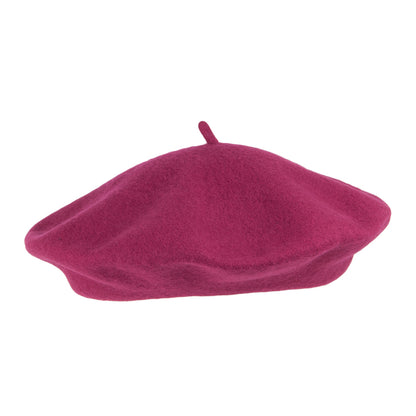 Béret en Laine framboise JAXON & JAMES
