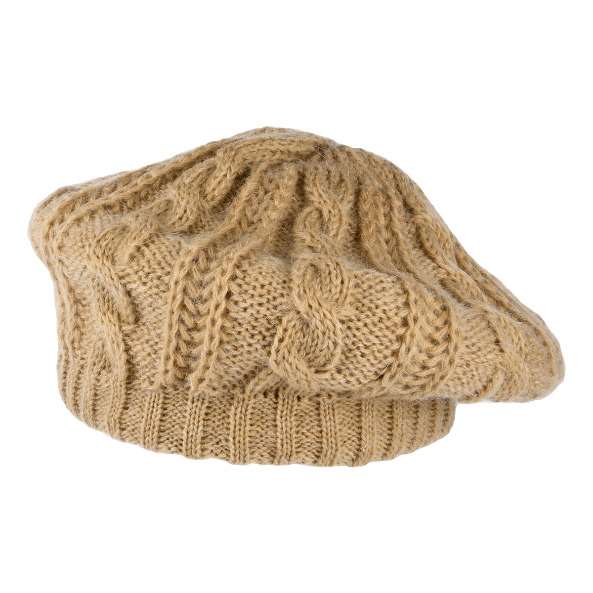Béret à Torsades camel WHITELEY