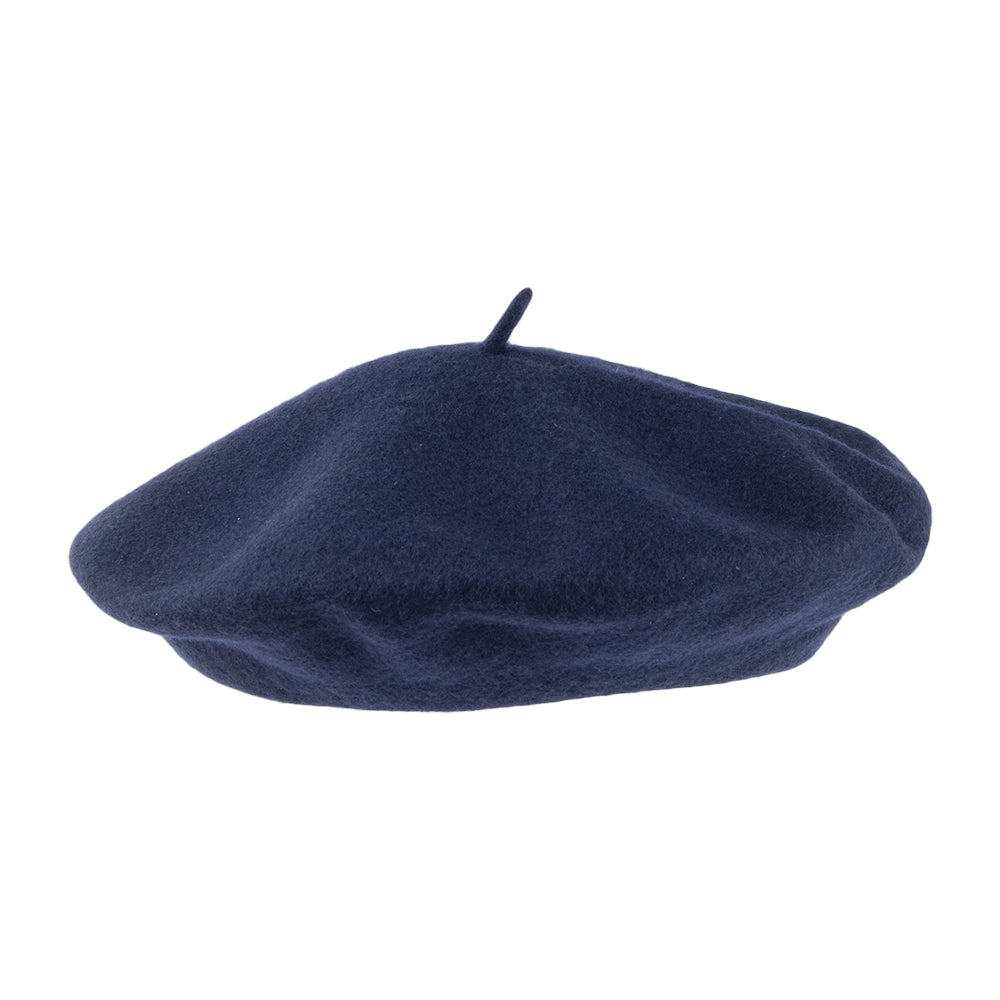 Béret Tendance en Laine bleu marine