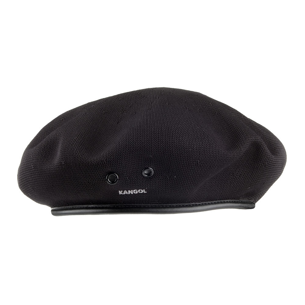 Béret en Tropic Monty noir KANGOL