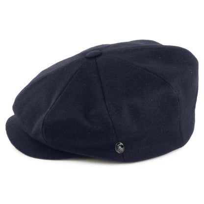 Casquette Gavroche En Laine Loden bleu marine CITY SPORT