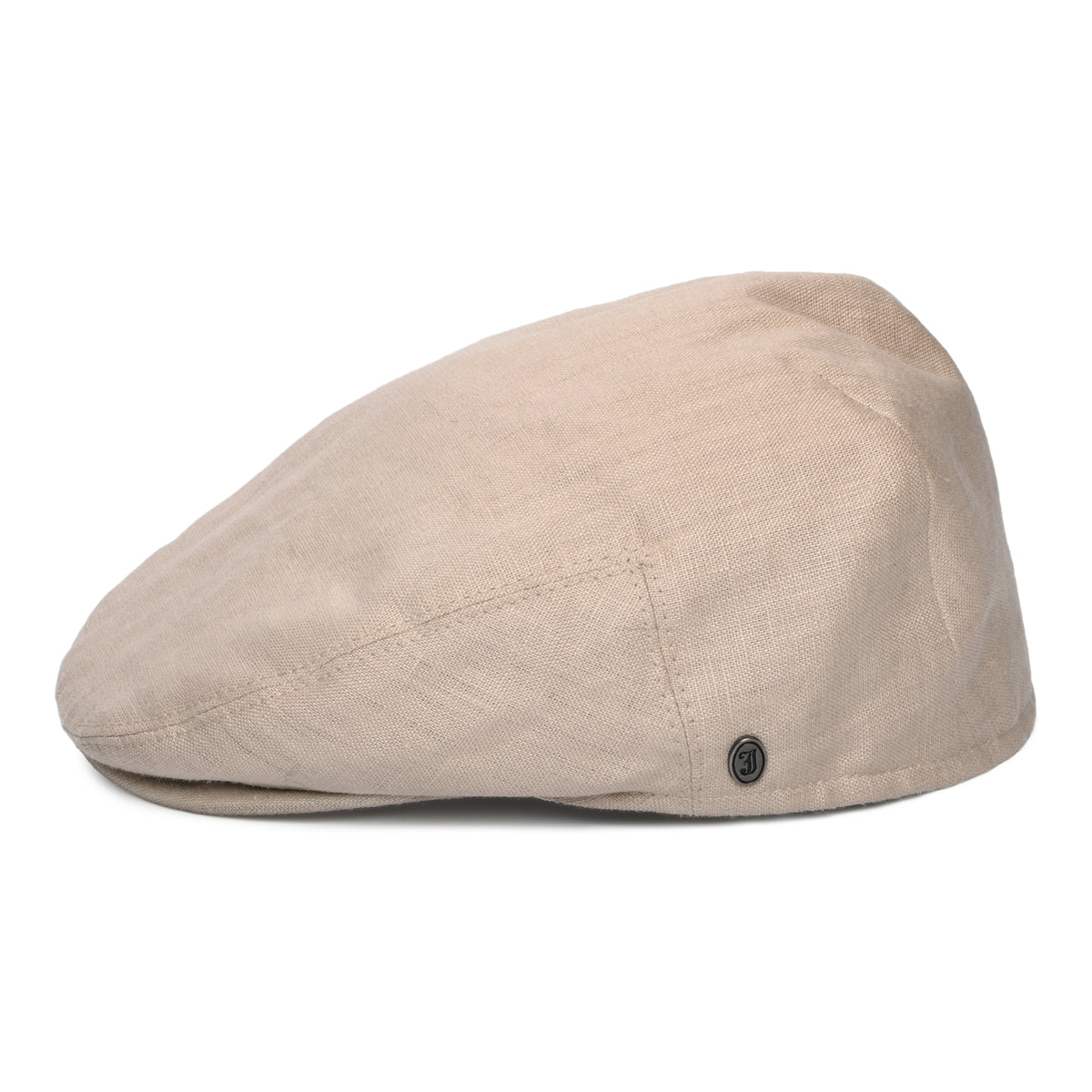 Casquette Plate en Lin naturel JAXON & JAMES