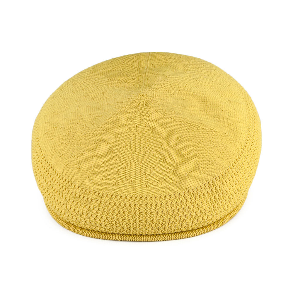 Casquette Plate en Tropic 504 Ventair jaune KANGOL