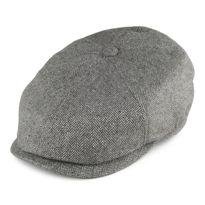 Casquette Gavroche en Soie Mélangée Hudson gris FAILSWORTH