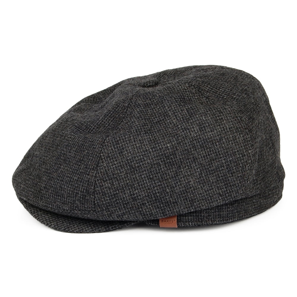 Casquette Gavroche en Laine Jamaica anthracite BARTS
