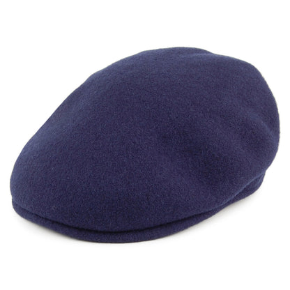 Casquette Plate en Laine Classic bleu marine JAXON & JAMES