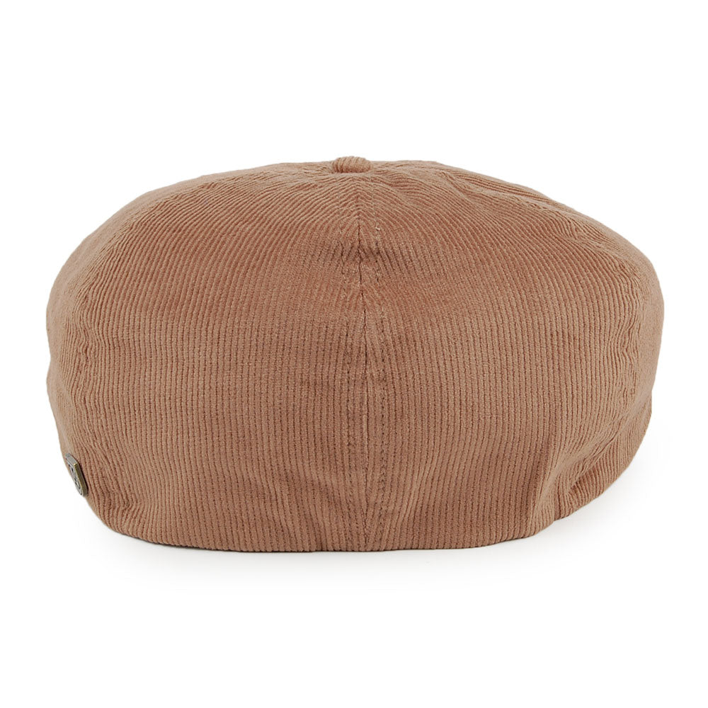Casquette Gavroche en Velours Côtelé Brood marron BRIXTON