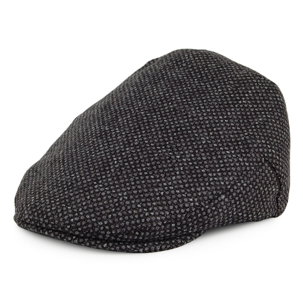 Casquette Plate en Tweed Réfléchissant The Jude gris CHRISTYS
