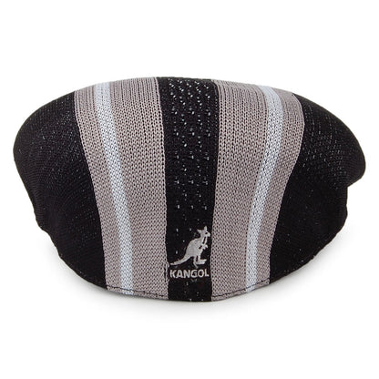 Casquette Plate Vented Stripes 504 noir KANGOL