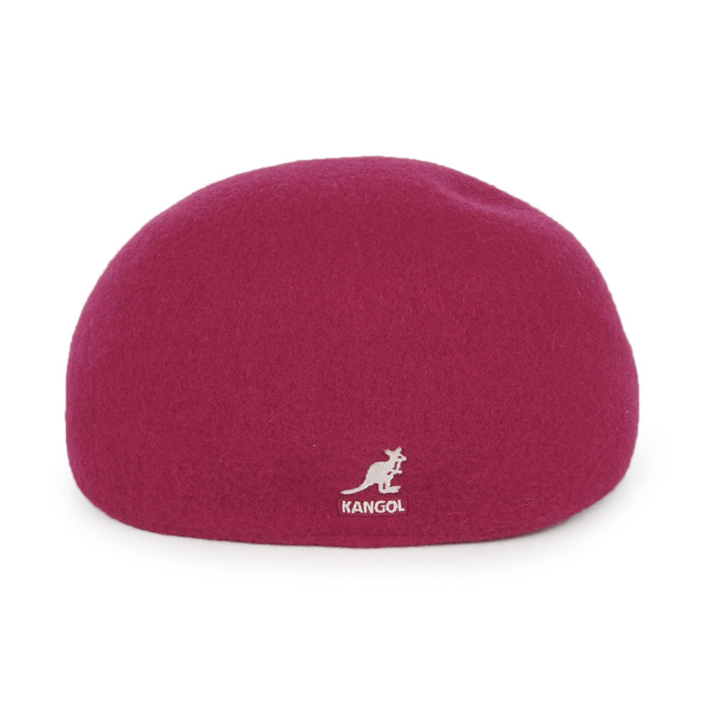 Casquette Plate en Laine 507 Seamless vin KANGOL