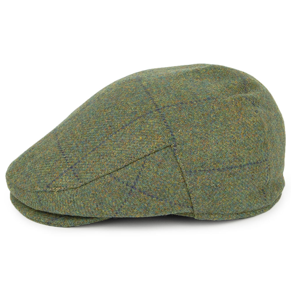 Casquette Plate Imperméable à Carreaux mousse FAILSWORTH