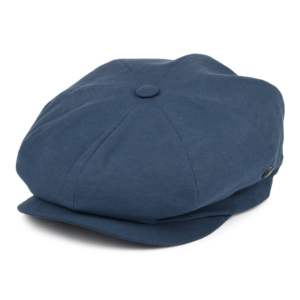 Casquette Gavroche en Coton Délavé bleu CITY SPORT