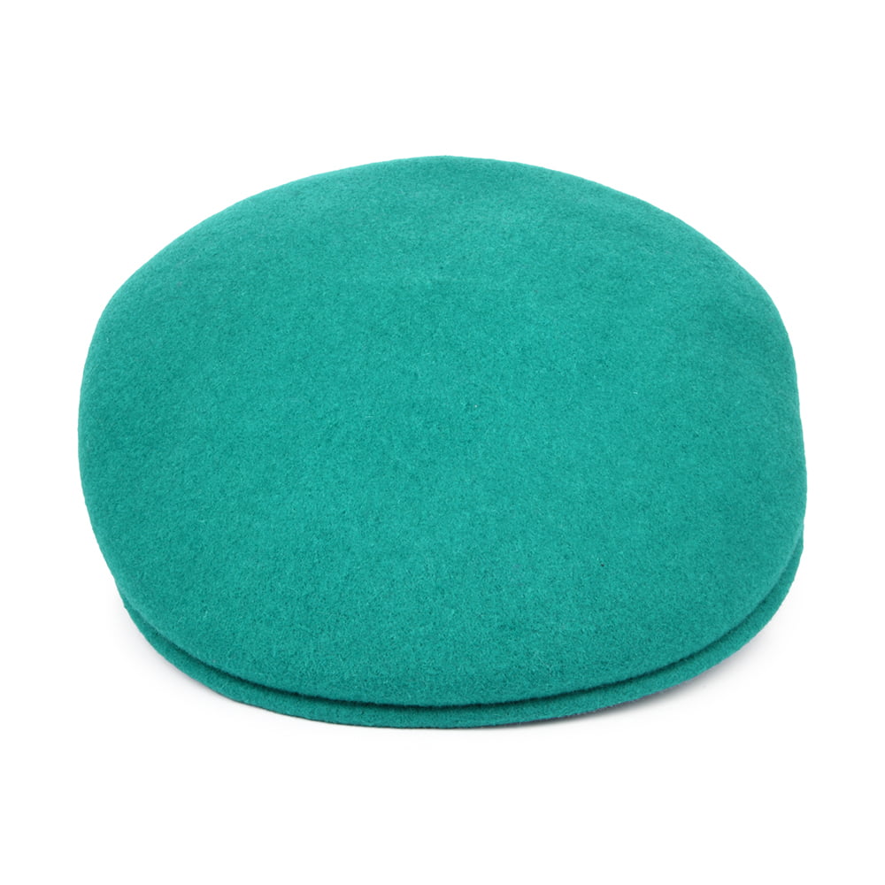 Casquette Plate en Laine 504 turquoise KANGOL