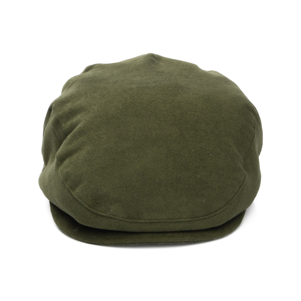 Casquette Plate en Moleskine Imperméable olive FAILSWORTH