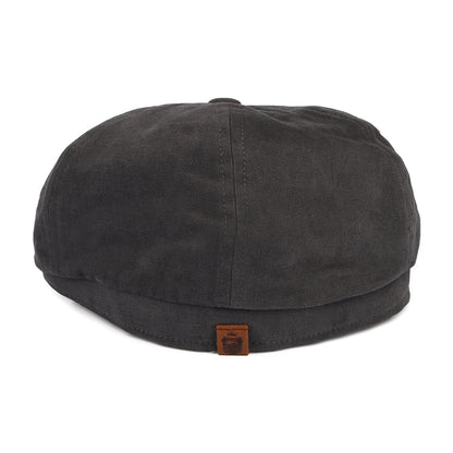 Casquette Gavroche en Toile de Coton Hudson gris anthracite-argile FAILSWORTH