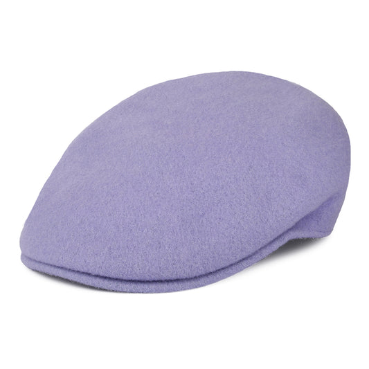 Casquette Plate en Laine 504 lavande KANGOL
