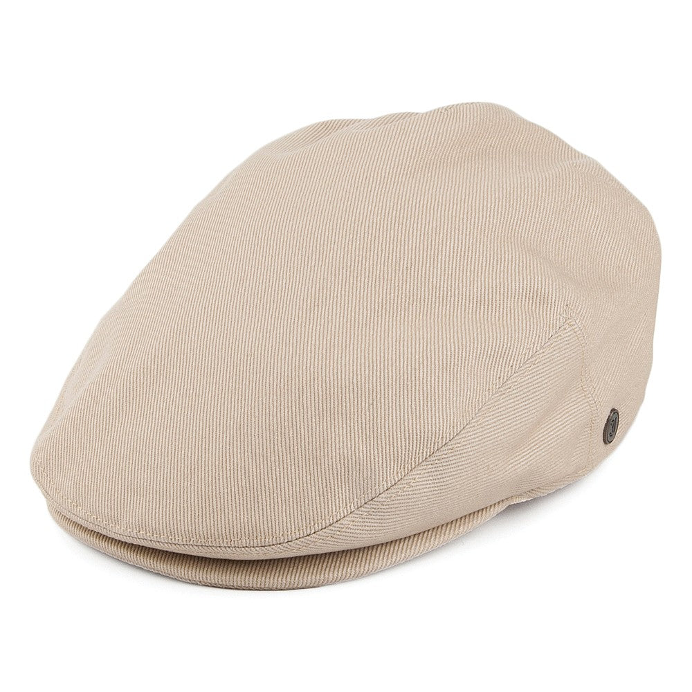 Casquette Plate en Coton beige JAXON & JAMES
