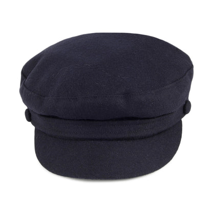 Casquette de Marin en Melton Mariner bleu marine FAILSWORTH