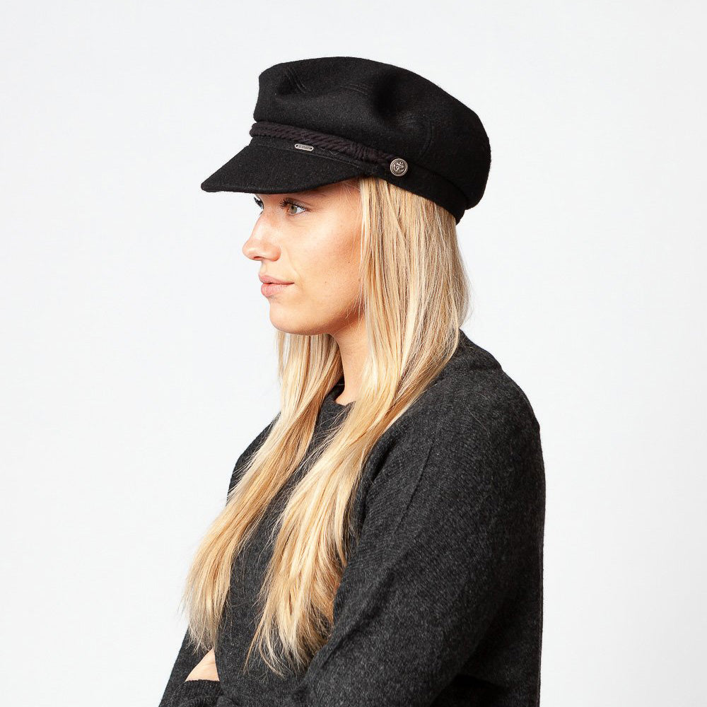 Casquette de Marin en Laine Skipper noir BARTS