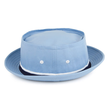 Chapeau Bob Pliable bleu clair DORFMAN-PACIFIC