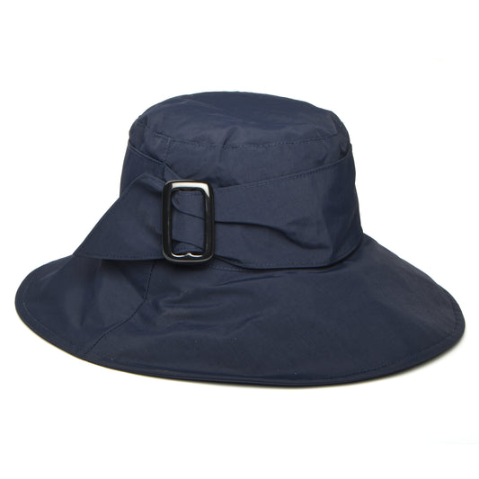 Chapeau de Pluie Hydrofuge avec Boucle bleu marine WHITELEY