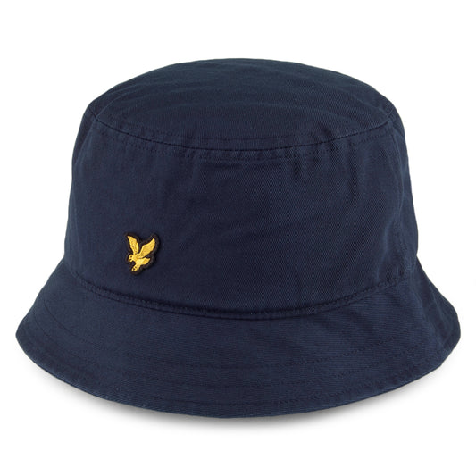 Chapeau Bob en Coton Sergé bleu marine LYLE & SCOTT