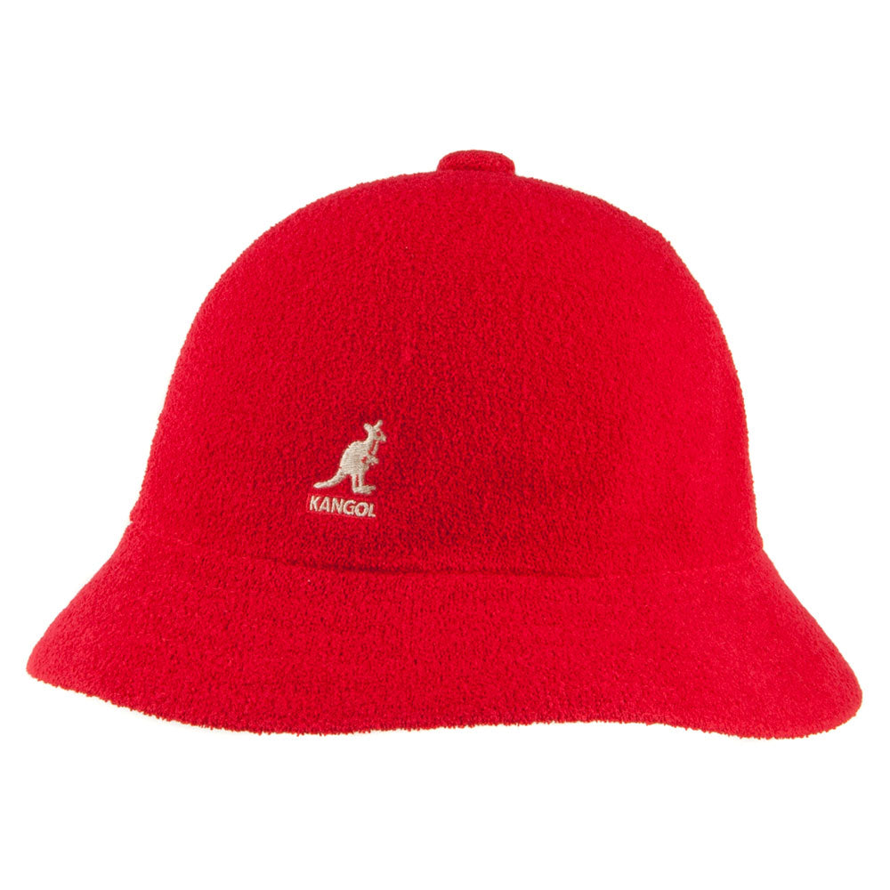 Chapeau Bob Bermuda Casual rouge KANGOL