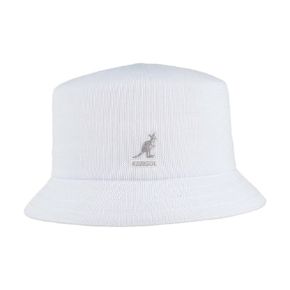 Chapeau Bob en Tropic Bin blanc KANGOL