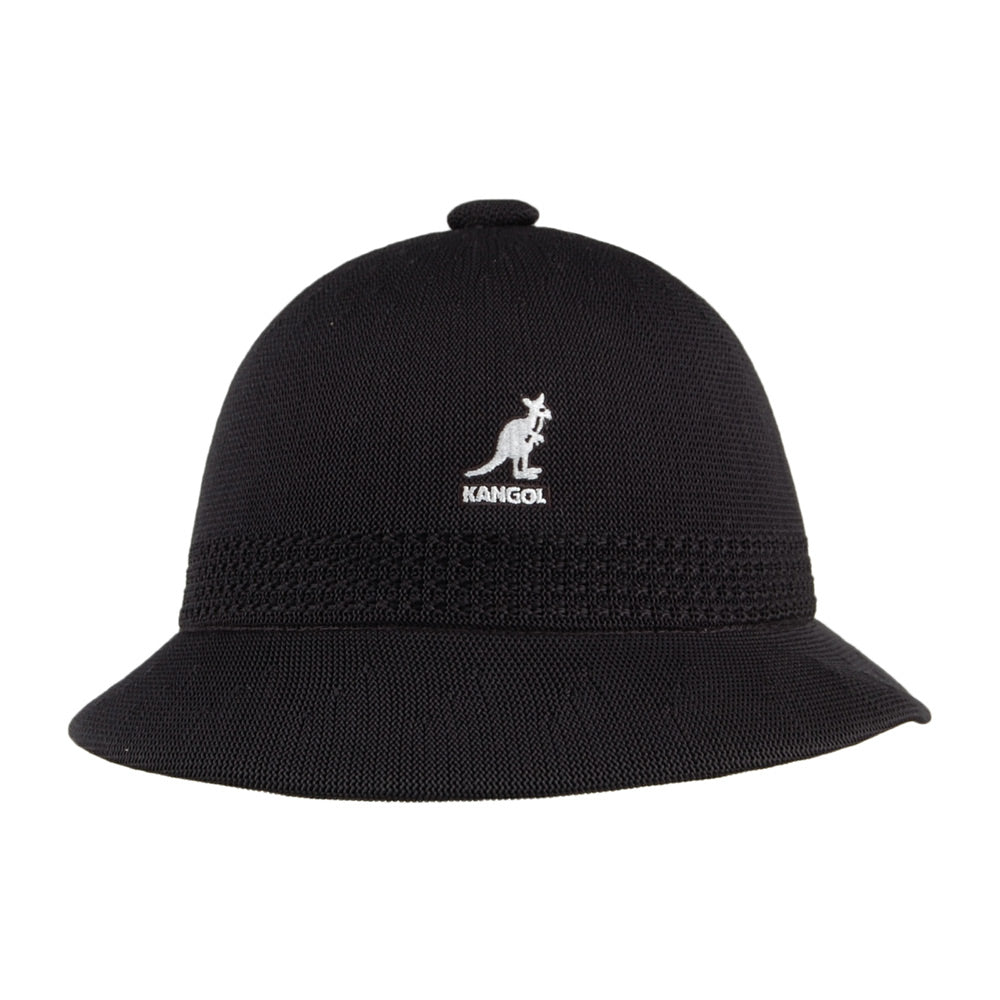 Chapeau Bob en Tropic Ventair Snipe noir KANGOL