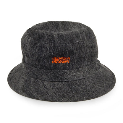 Chapeau Bob Simmons noir délavé BRIXTON
