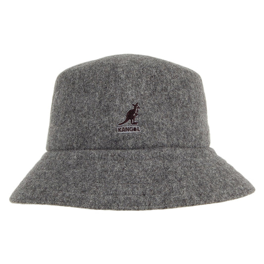 Chapeau Bob en Laine Lahinch gris KANGOL